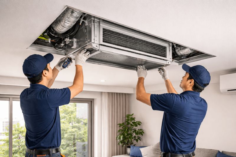 吊隱式冷氣安裝重點有哪些？短命原因與3種迴風方式一次看懂